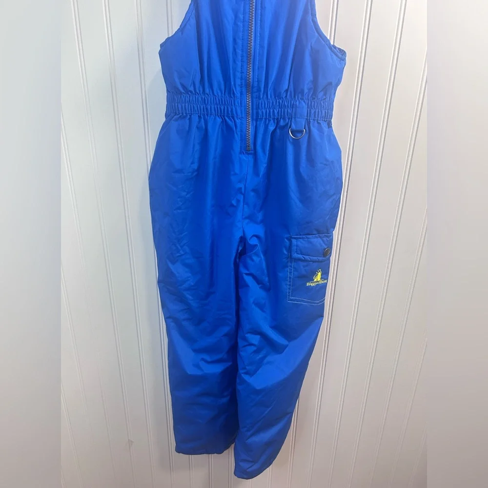 Rugged Bear Boys Blue Snowsuit - Size 7 - Insulated Winter One-Piece. Used